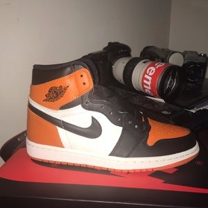Shattered backboard